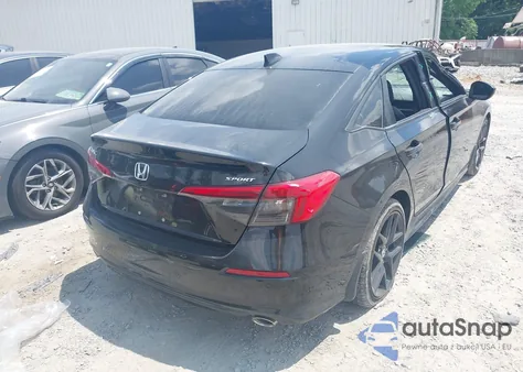 2023 Honda Civic Sport from USA, damaged, VIN 2HGFE2F5XPH529344
